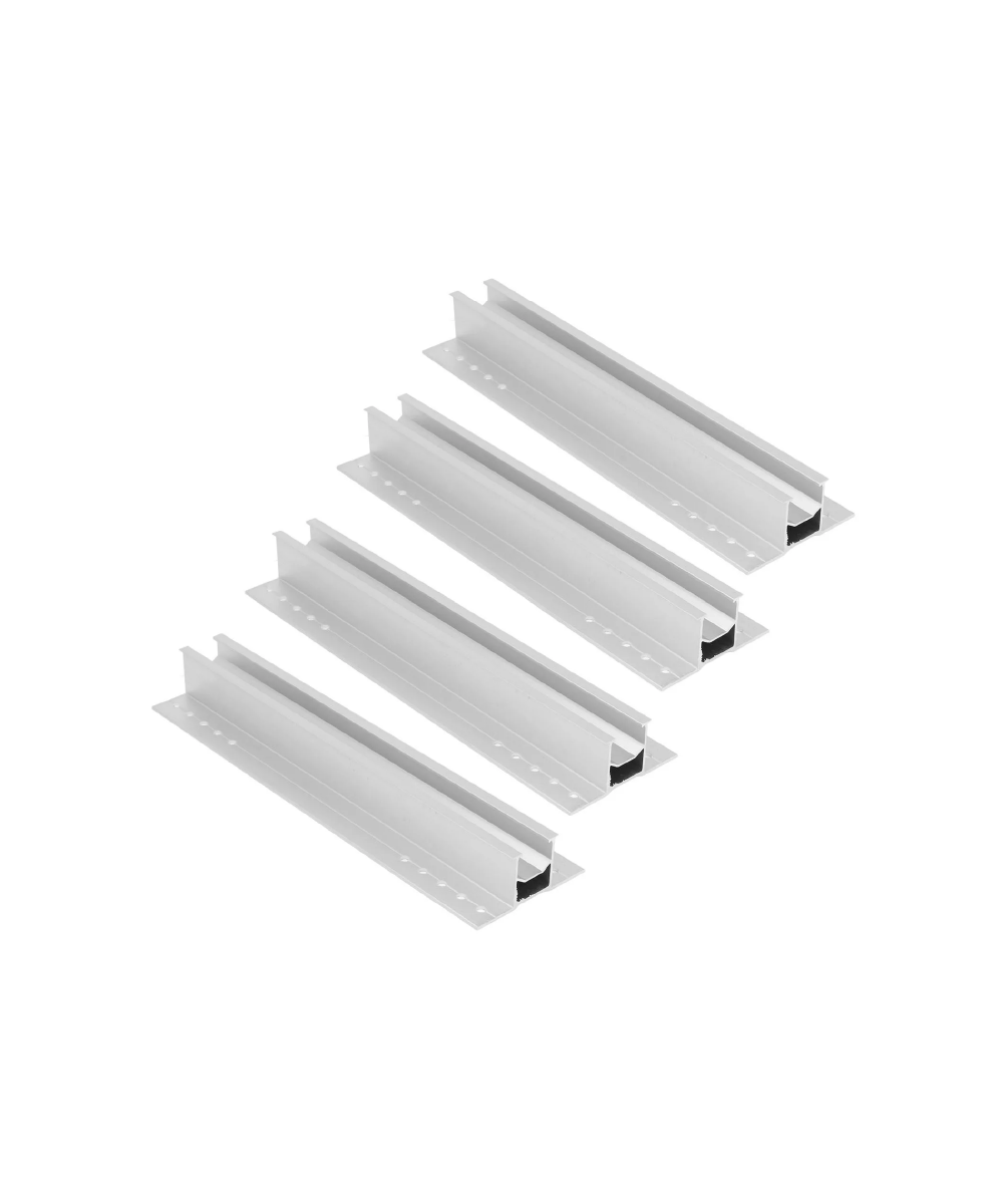 Riel Corto Trapezoidal para techo metálico - Imagen 2