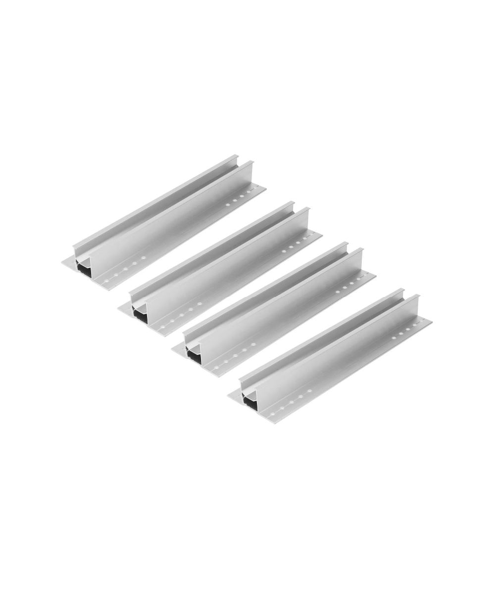 Riel Corto Trapezoidal para techo metálico - Imagen