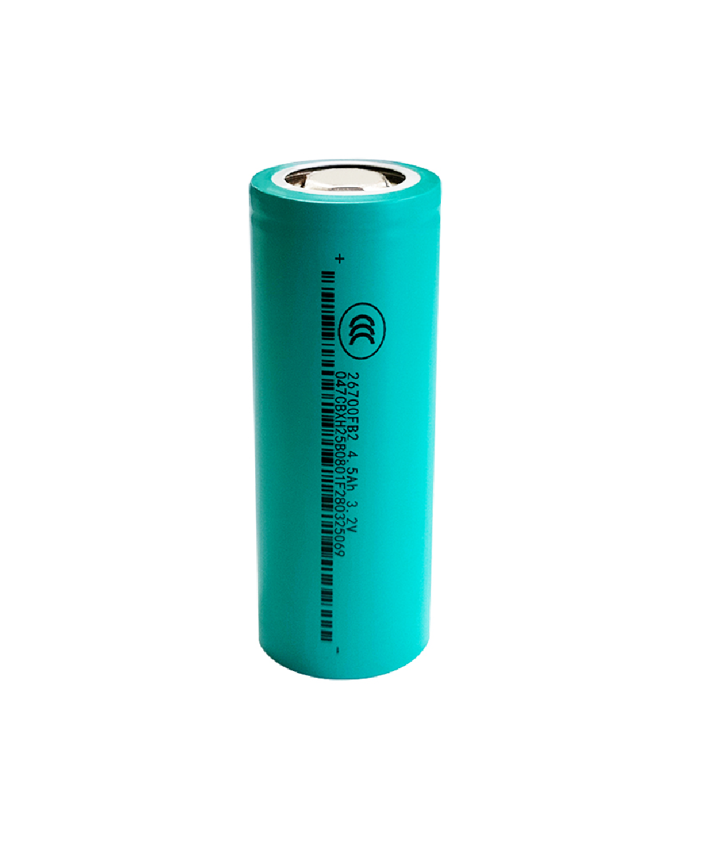 Bateria de Litio Cilindrica 3.2V 4500mAh Pila Recargable BAK 26700FB2 - Imagen